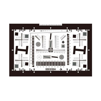 ISO12233分辨率测试卡(增强型)